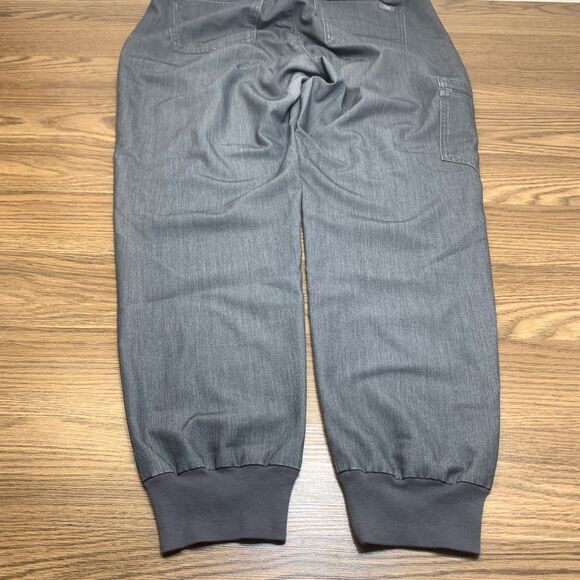 Figs Jogger Womens Large Gray Scrubs Zamora Cargo Pockets Drawstring Pants - Picture 10 of 10